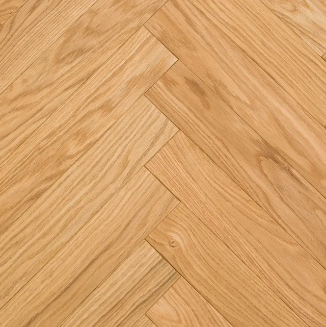 Light Oak Herringbone Parquet