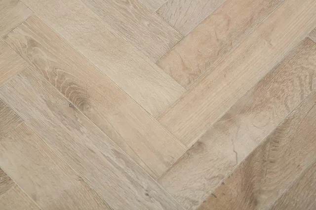 Slate Grey Herringbone Parquet