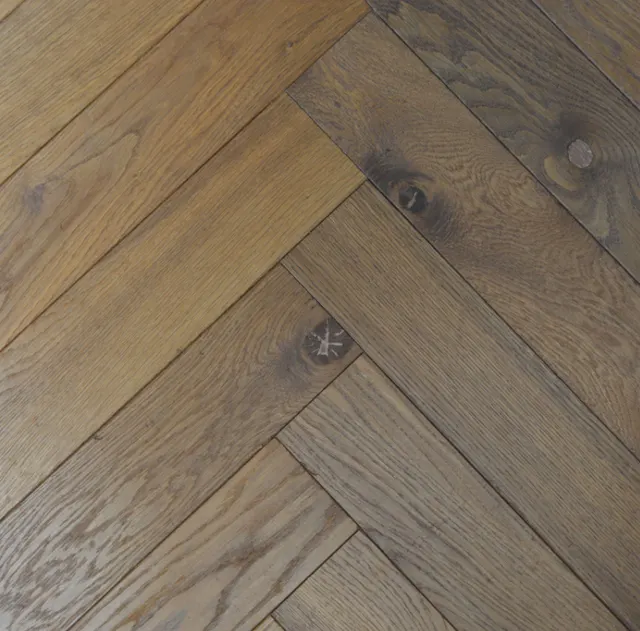 Smoke Herringbone Parquet