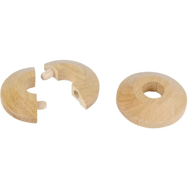Solid Oak Pipe Cover