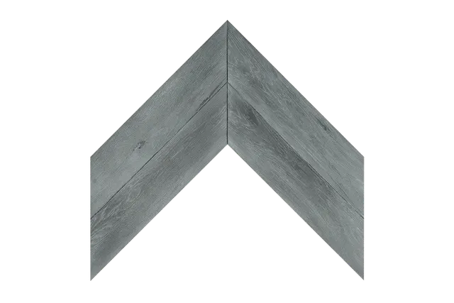 Black Barium Chevron Parquet