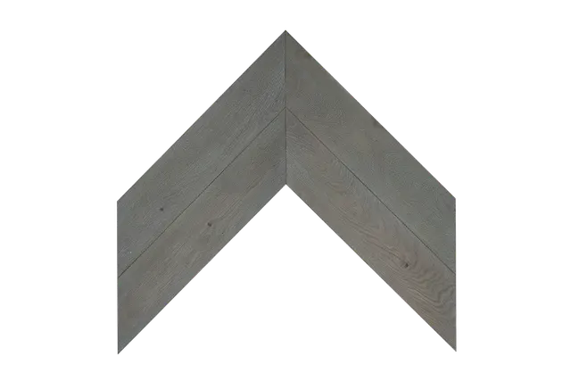 Burned Grey Germanium 1 Chevron Parquet