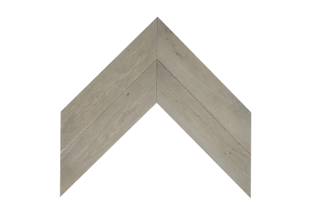 Burned Grey Germanium 2 Chevron Parquet