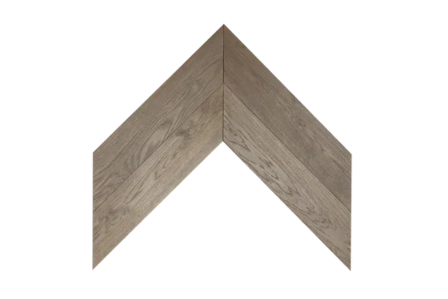 Dark Arsenic 2 Chevron Parquet