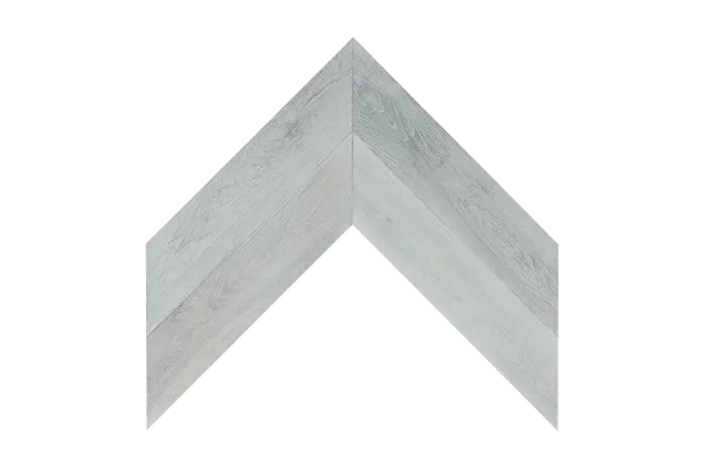 Light Grey Gallium Chevron Parquet
