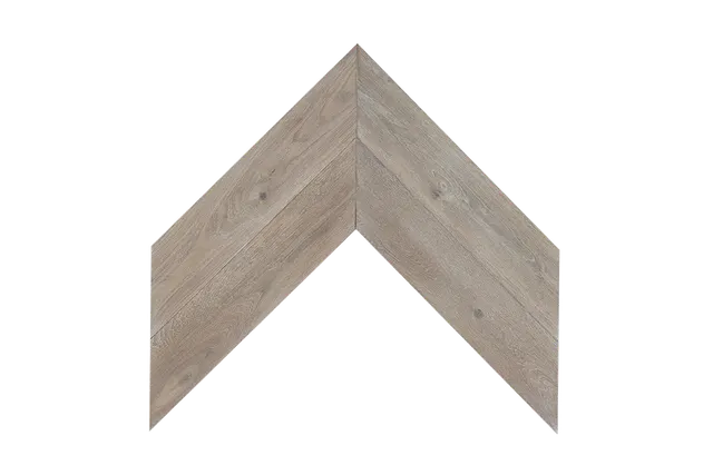 Old Beryllium 2 Chevron Parquet
