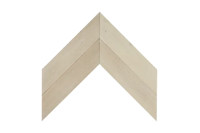 White Ice Vanadium 2 Chevron Parquet