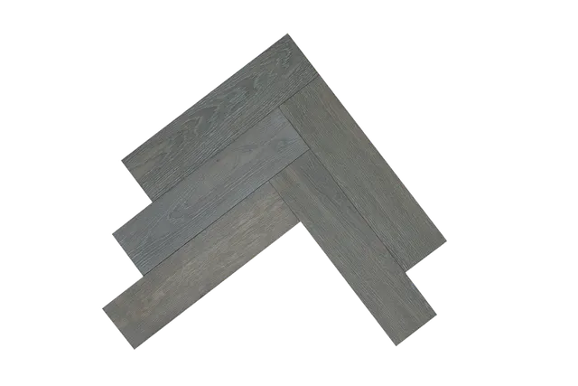 Burned Grey Germanium 1 Herringbone Parquet