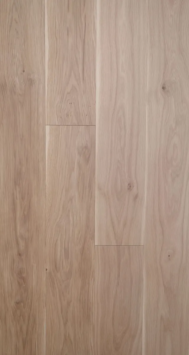 Unfinished European Oak Engineered Wood Flooring - Natural