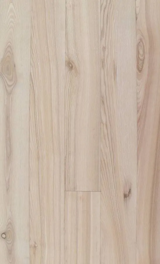 Unfinished Ash Engineered Wood Flooring - Rustic