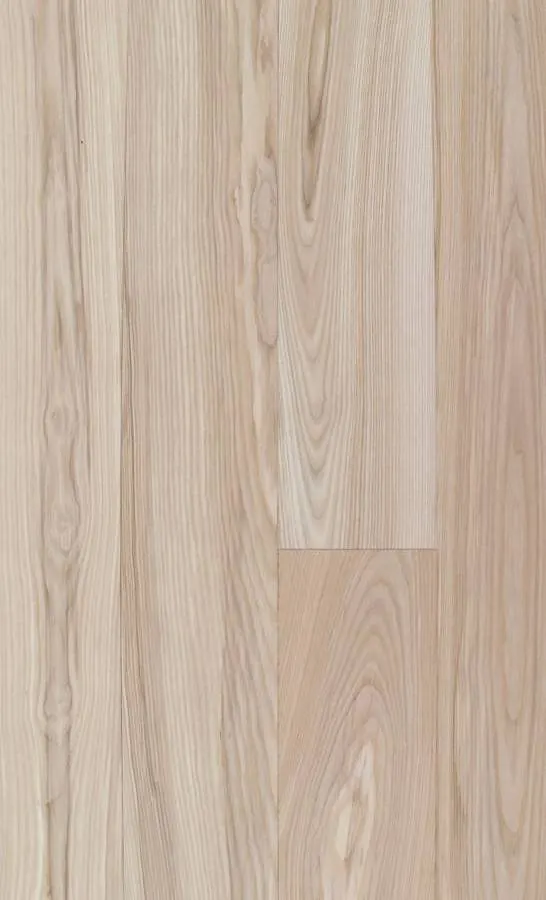 Unfinished Ash Engineered Wood Flooring - Natural
