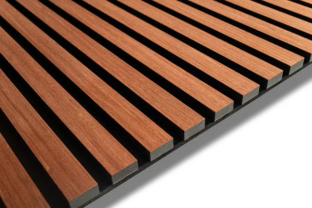 Mahogany Acoustic Wood Wall Panel