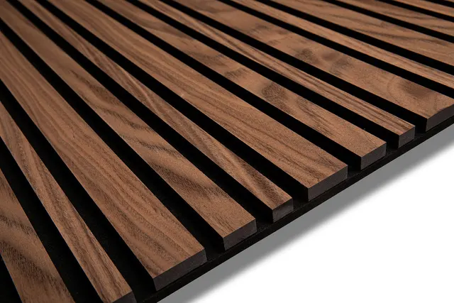 Walnut Barcode Wood Wall Panel