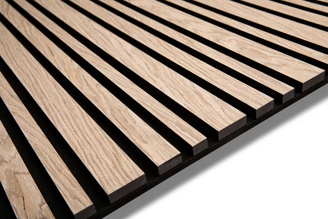 Siberian Oak Barcode Wood Wall Panel