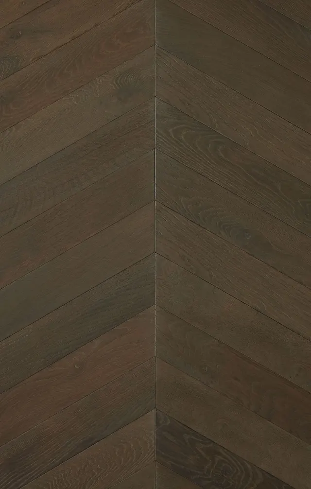 Almond Veil Chevron Parquet