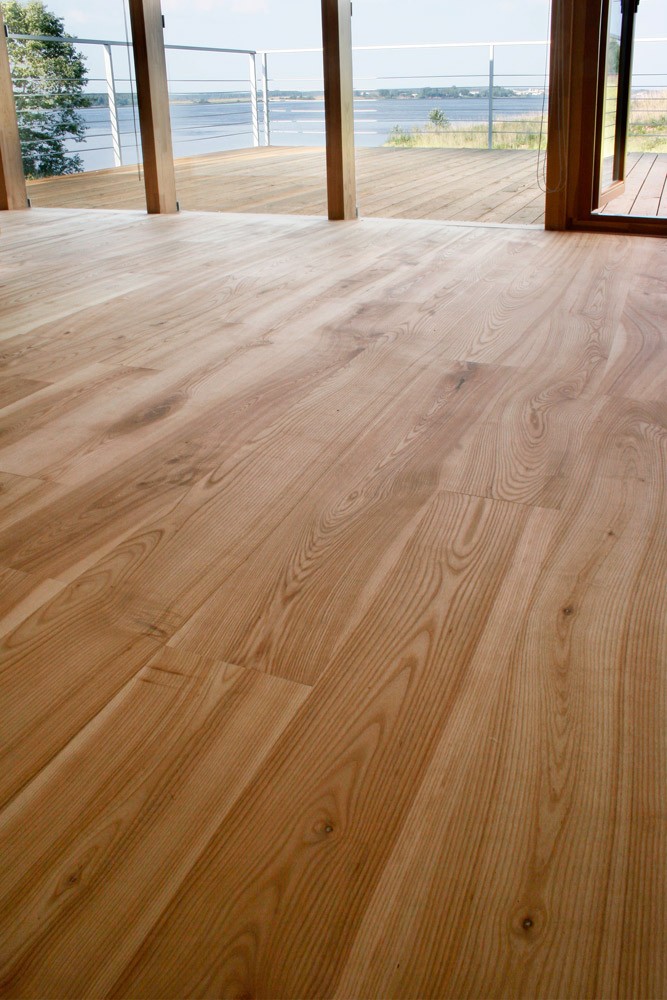 Ash Wide Plank Wood Flooring