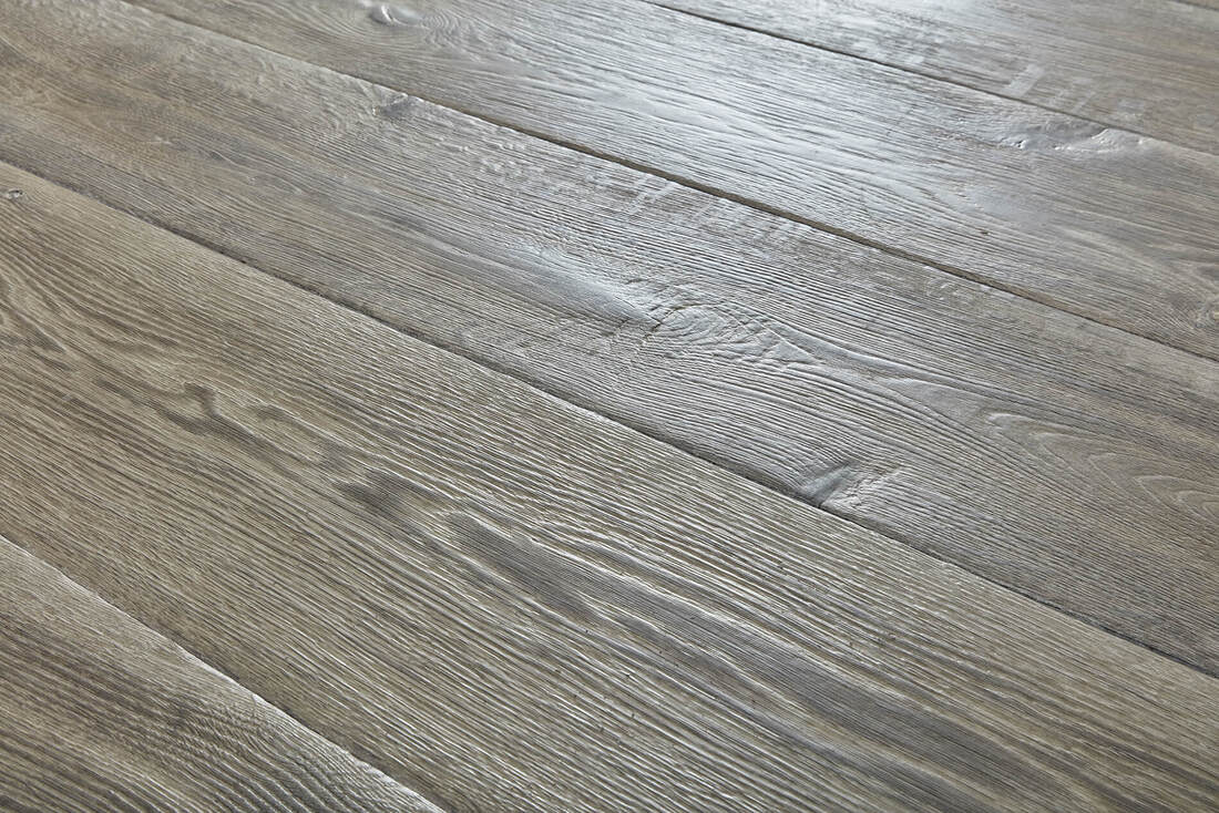Light Grey French oak wood flooring