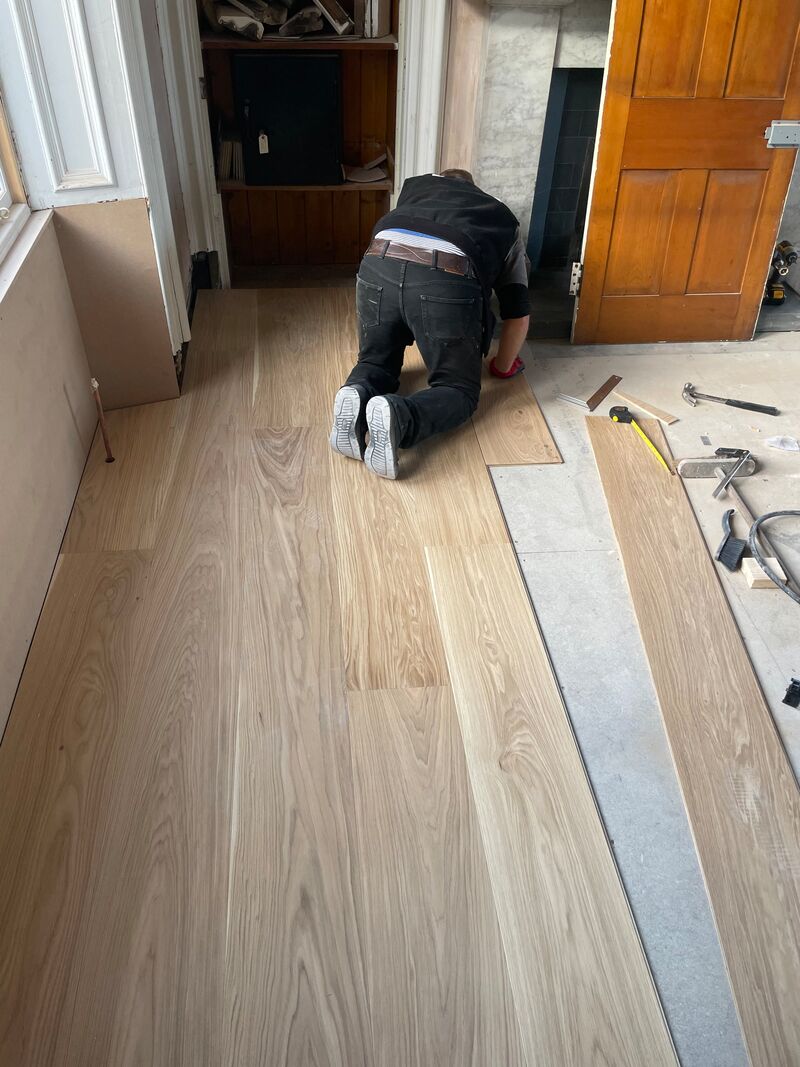 engineered oak wood floors installation