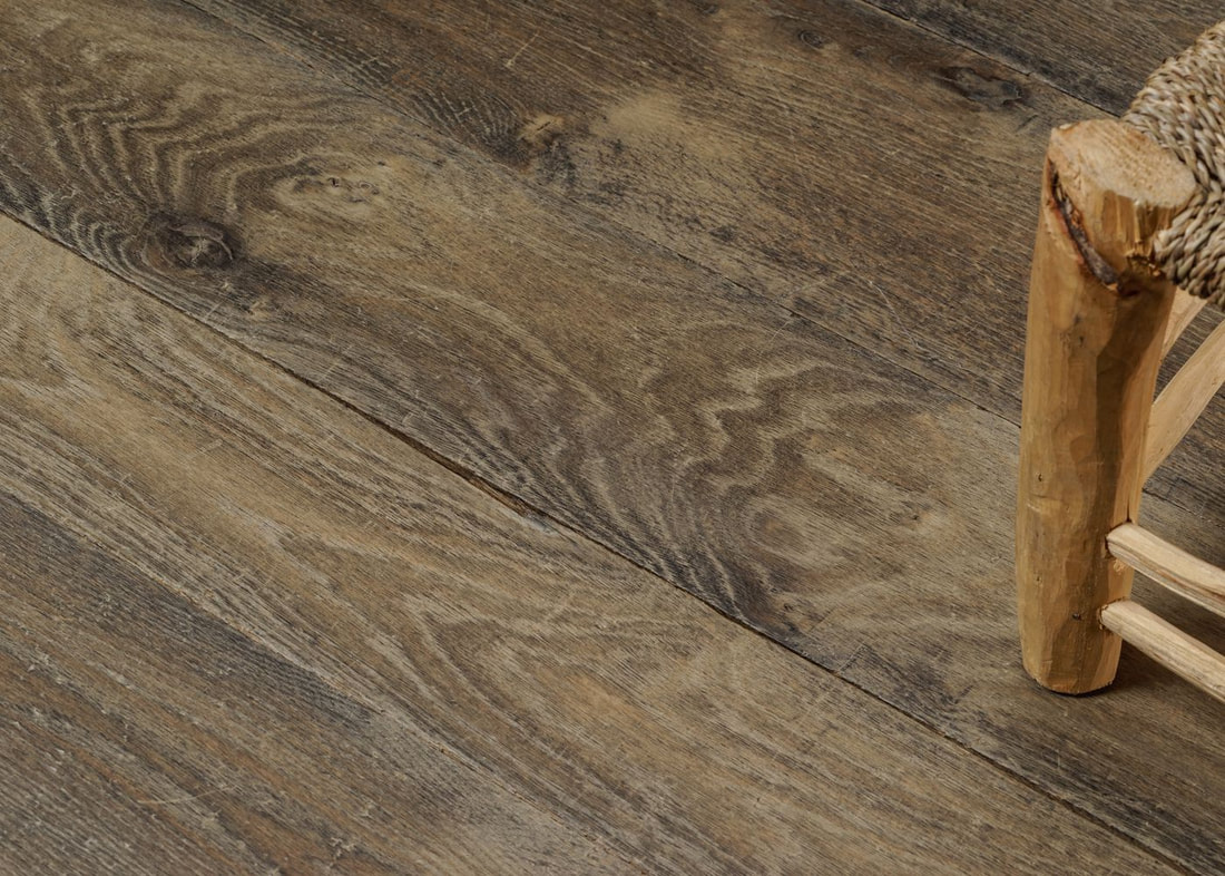 Washed Brown engineered hardwood flooring 