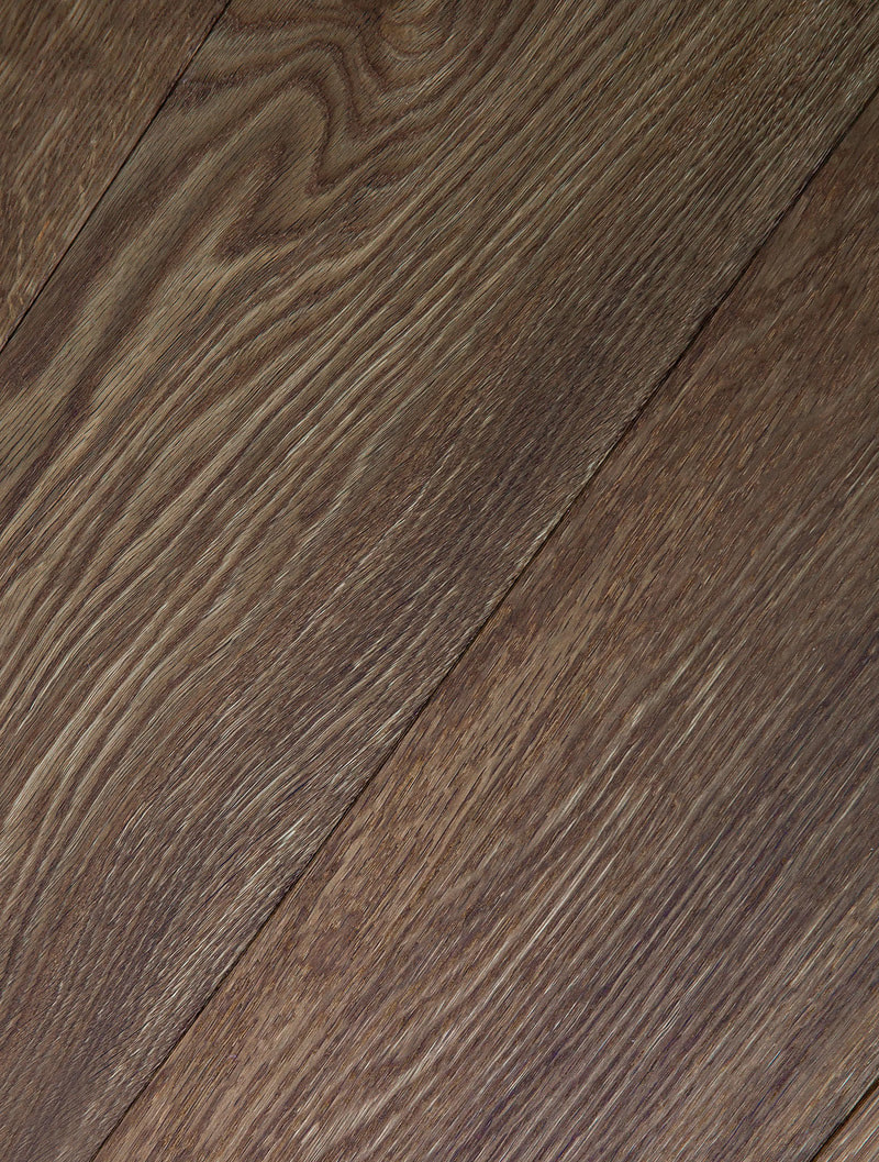 Smoked oak hardwood flooring