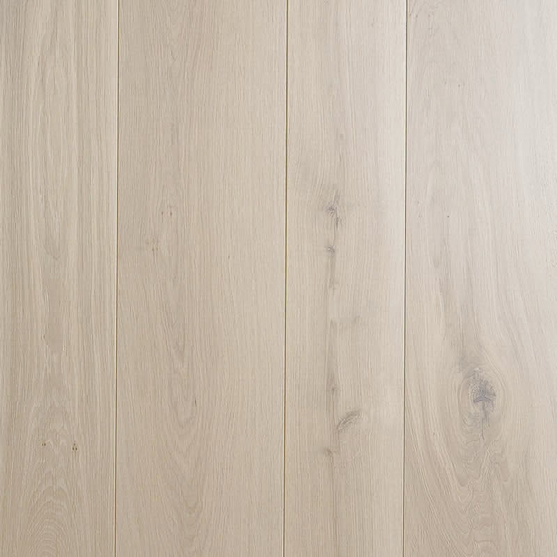 Unfinished oak wood flooring planks
